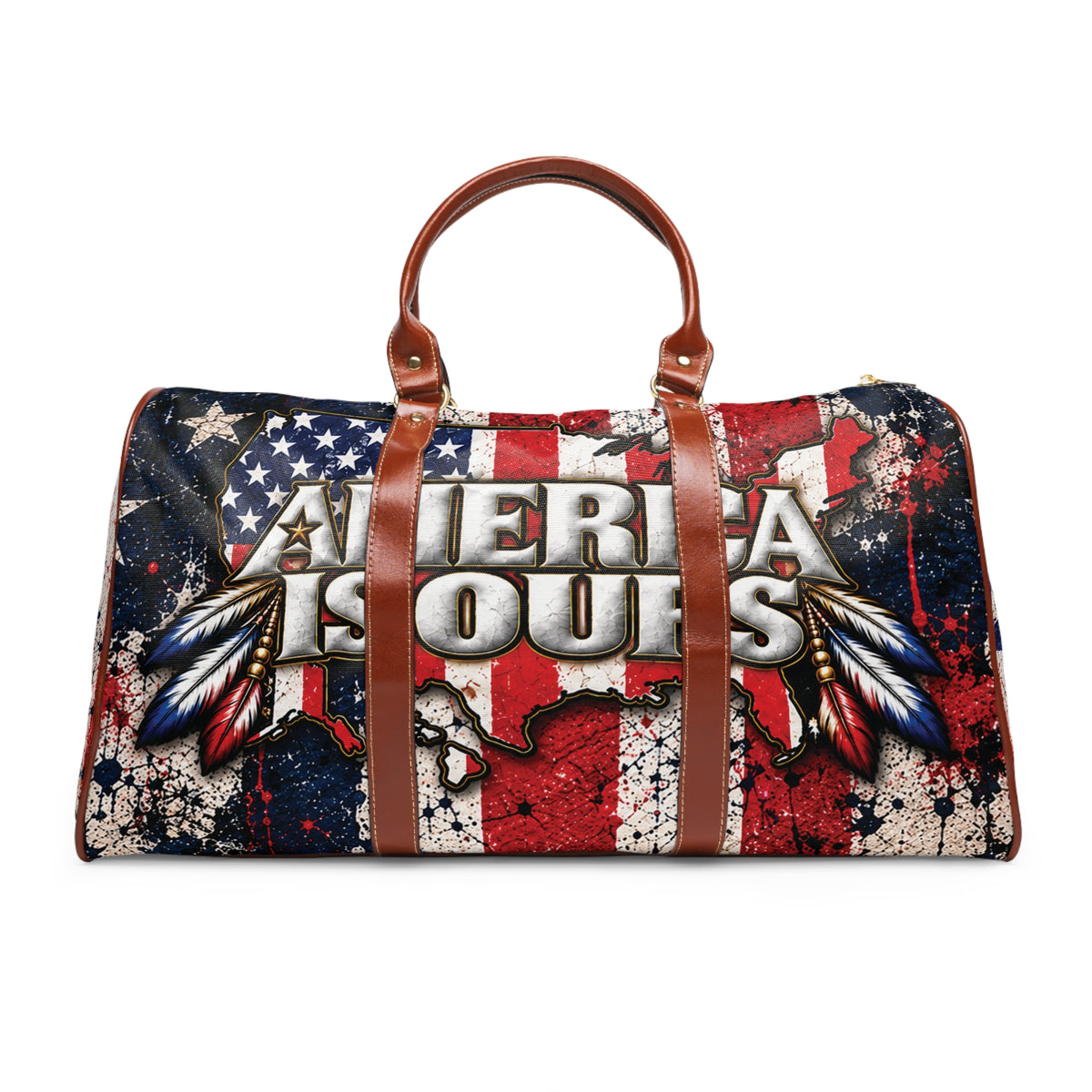 AMERICA IS OURS Duffle Bag