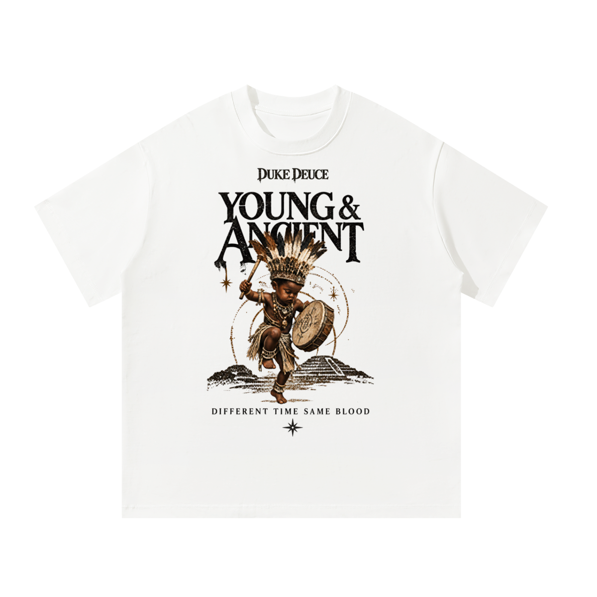 Young & Ancient Oversized Graphic T-Shirt