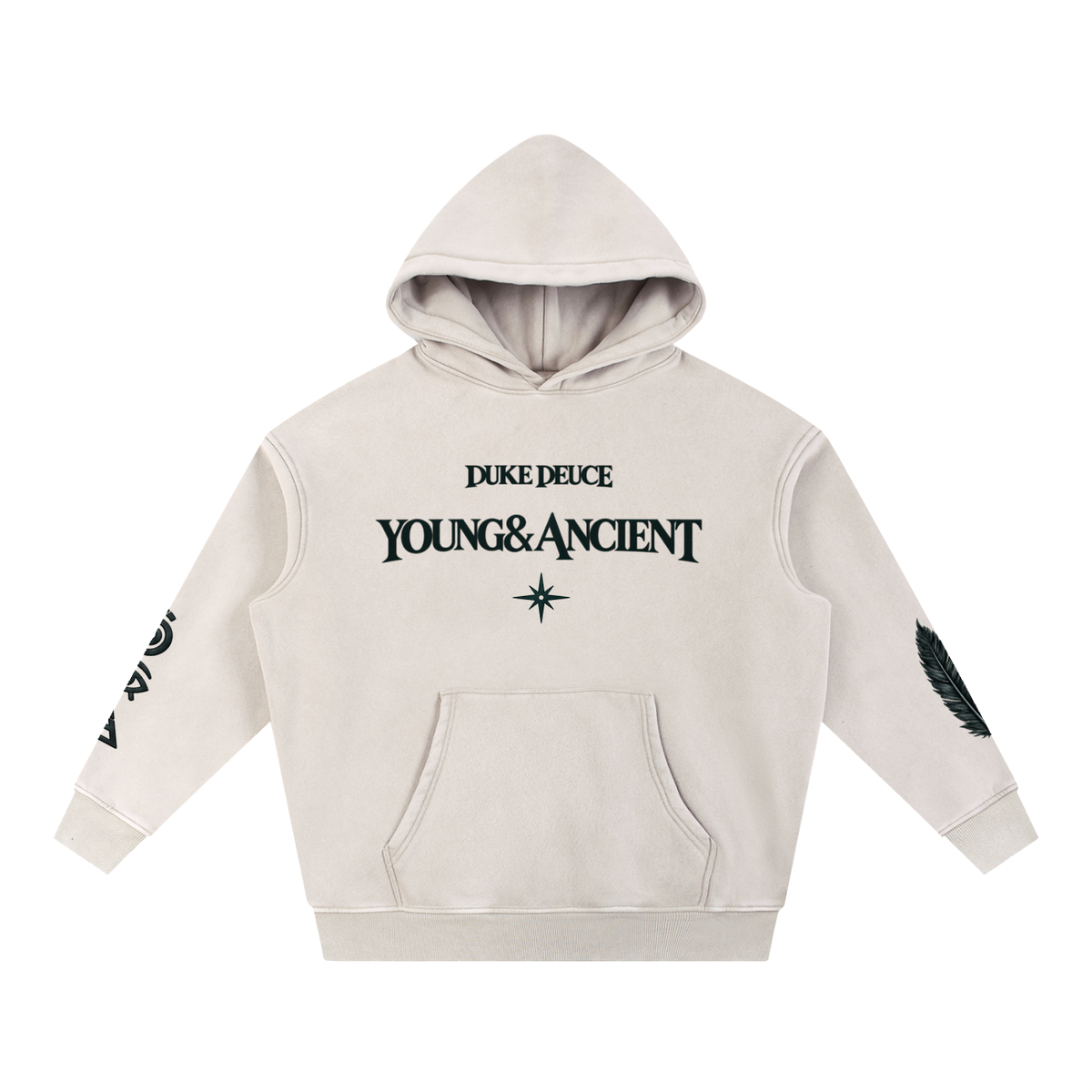Young & Ancient Off-White Oversized Hoodie