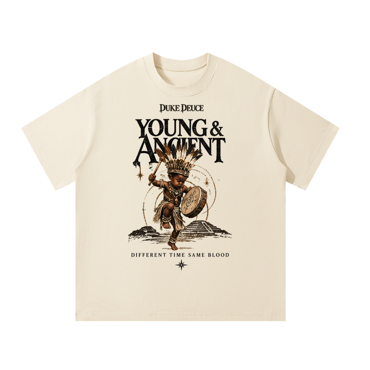 Young & Ancient Oversized Graphic T-Shirt